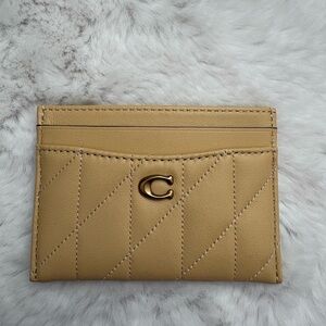 Essential card case, coach , new with tags